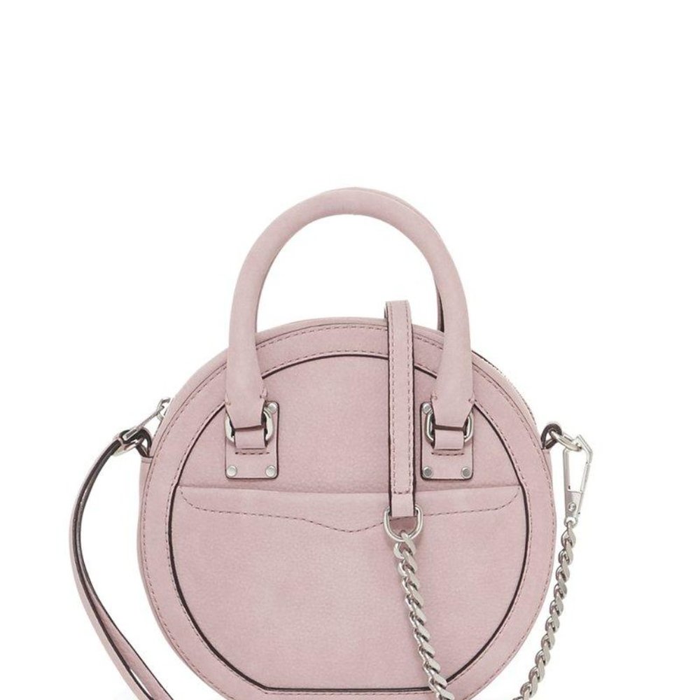 Rebecca Minkoff Pink Bree Circle Crossbody Bag